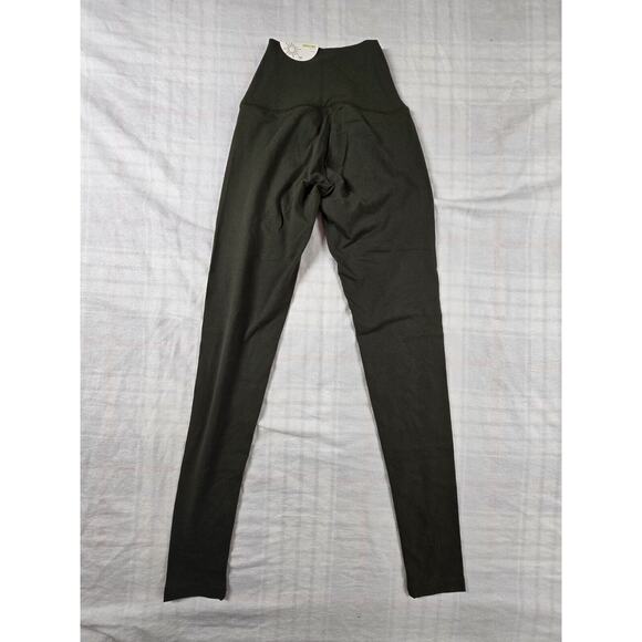 Offline By Aerie OG Leggings Hi Rise Forest Green Athleisure XXS - Picture 3 of 9